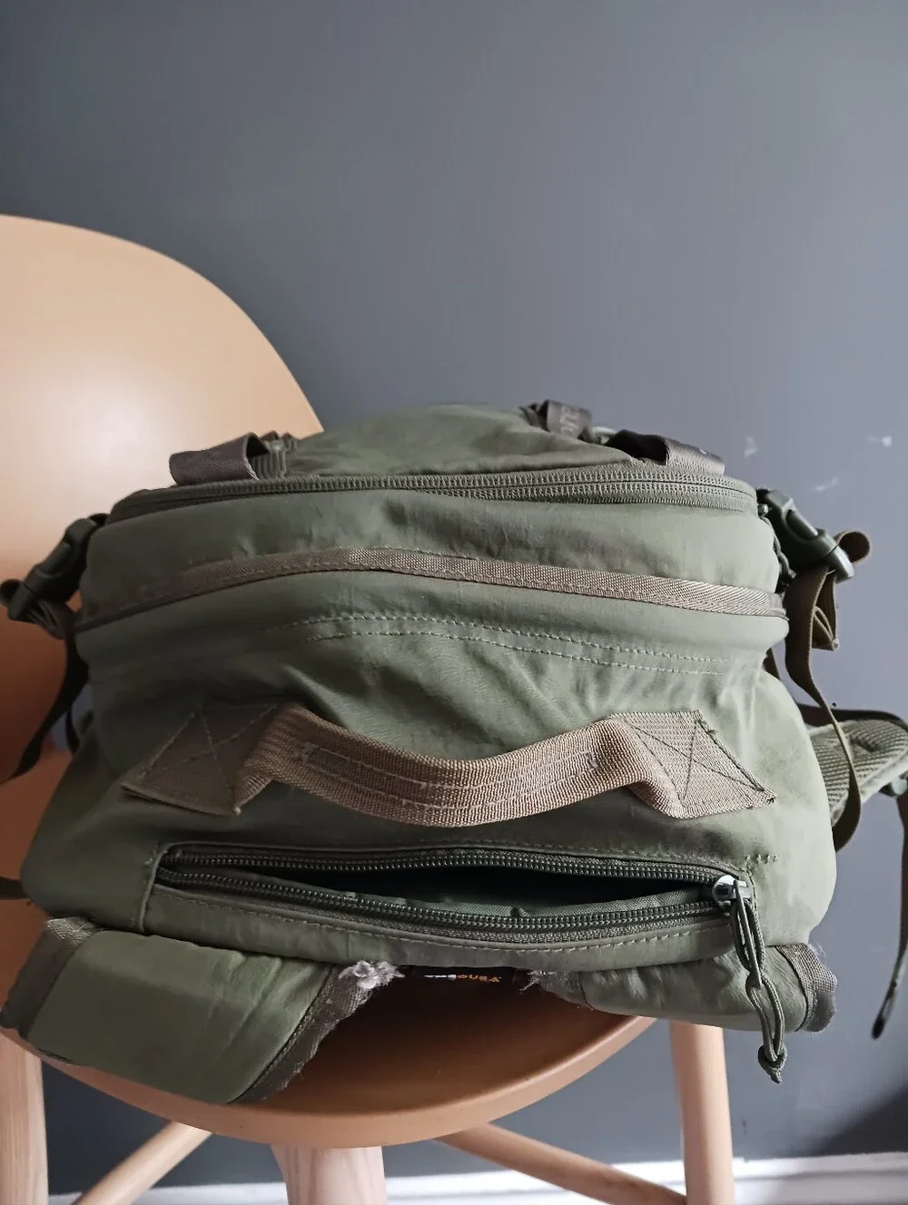 Supreme Olive Green Utility Tactical Backpack 19
